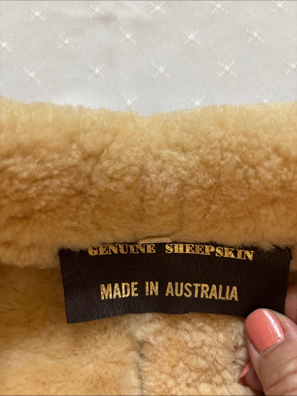 Vintage Australian sheepskin coat - Picture 8 of 16